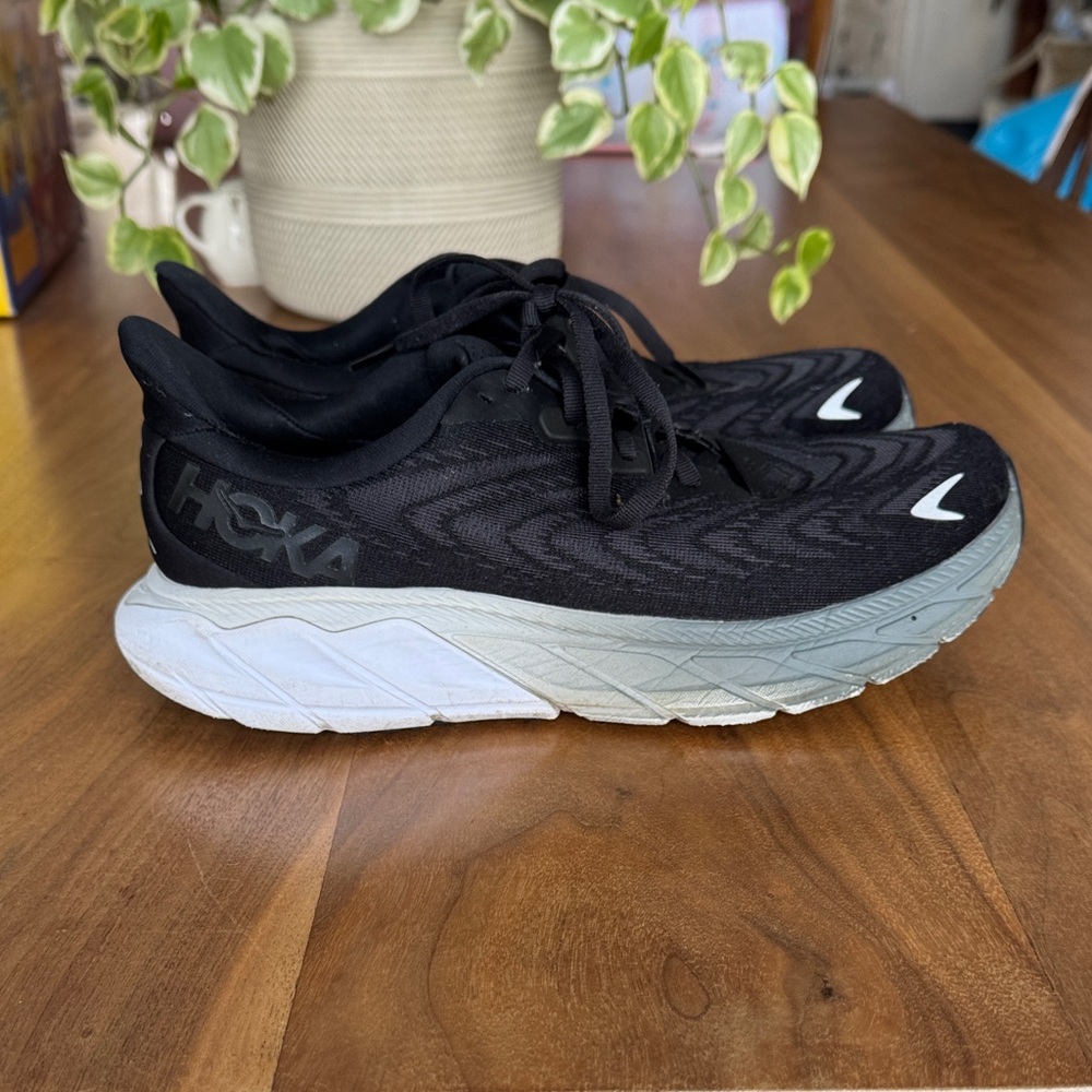 Hoka Women's Black and Gray Athletic Shoes - Picture 3 of 6